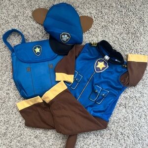 Paw Patrol 2T-3T Chase Halloween Dress Up Costume